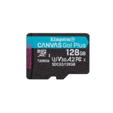 Карта памяти Micro SDXC 128Gb Kingston Canvas Go! Plus, Class 10 UHS-I U3