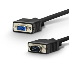 Кабель SVGA 15m/­15f, Ship VG004M/­F-20P, 20м Cable (удлинитель), экранированный, black