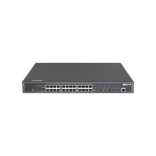 Коммутатор, BDCOM, S3900-24T6X, Управляемый L3, 24 порта 10/100/1000M RJ45, 6 портов 10G SFP+, Поддержка 2-х блоков питания, Стоечный