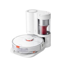 Робот-пылесос, Roborock, S7+ (S7P02-02), с зарядным устройством и автовыгрузкой мусора (AED01HRR/AED02HRR), 6 недель без опустошения, LDS навигация, 2500 Па, Обслуживаемая площадь: сухая (300 кв.м) влажная (200 кв.м), Автономная работа 3 ч, Аккумулятор 52