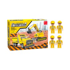 Игровой конструктор Keyixing 29901 Строители 605 деталей