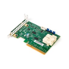 NVMe Host Bus адаптер Supermicro AOC-SLG3-4E4R-O