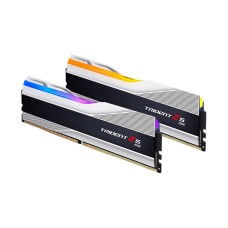 DDR-5 DIMM 64 GB 6000 MHz G.SKILL Trident Z5 RGB, 2x 32 GB Kit, Silver, BOX (F5-6000J3238G32GX2-TZ5RS)