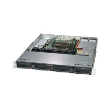 Серверная платформа, SUPERMICRO, SYS-5019C-M, 1U, LGA 1151, 4xDDR4, Hot-swap, 1x350W