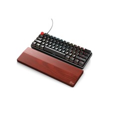 Подставка эргономическая под запястья, Glorious, Wrist Rest TKL, GV-87-BROWN, 360x100x19, Дерево, Резиновая основа, Коричневый