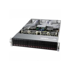 Серверная платформа, SUPERMICRO, SYS-220U-TNR, 2U, 2x4189, 32xDDR4, 24x2.5