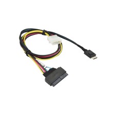 Кабель интерфейсный OCuLink в U.2, Supermicro, CBL-SAST-0956, SFF-8611 (x4) to U.2 SFF-8639