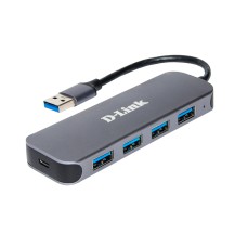 USB HUB 4-port USB 3.0 D-Link DUB-1341/C2A, Gray