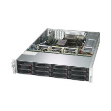Серверная платформа, SUPERMICRO, SSG-6029P-E1CR12H, 2U, 2x3647, 16xDDR4, 12x3.5