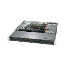Серверная платформа, SUPERMICRO, SYS-5019C-MR, 1U, LGA 1151, 4xDDR4, Hot-swap, 2x400W