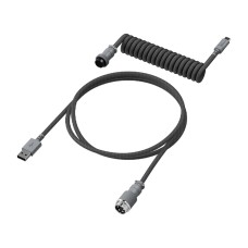 Кабель для клавиатуры HyperX USB-C Coiled Cable, Grey (6J678AA)