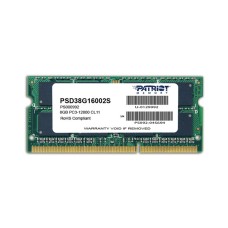 SO-DIMM 8GB DDR3 PC12800/1600MHz Patriot Signature Line, BOX (PSD38G16002S)