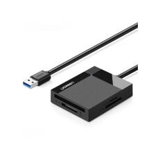 Картридер UGREEN CR125/30333, Black