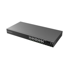 Коммутатор, Grandstream, GWN7802, Управляемый L2+, 16x GbE RJ45, 4x SFP, стоечный