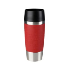 Термокружка, Emsa, Travel Mug 513356, Объем 0,36л, Материал корпуса пластик сталь, Сохраняет тепло 4ч, Сохраняет холод 4ч