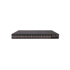 Коммутатор, H3C, LS5560S-52P-SI-GL Switch, Управляемый L3, 48 портов 10/100/1000M , 4 порта 1000M SFP, AC 100~240 В, 0°C ~ +45°C, стоечный