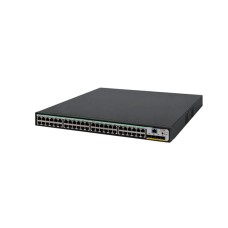 Коммутатор, H3C, LS5120V3-52P-PWR-LI-GL Switch, Управляемый L3, 48 портов 10/100/1000M (PoE 370Вт, 802.3af/at), 4 порта 1000M SFP, AC 100~240 В, -5°C ~ +50°C, стоечный