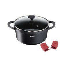 Кастрюля, Tefal, Pro Cook E2184475, Объем 2.4 л, Диаметр 20 см, Для всех типов плит