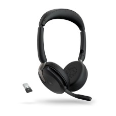 Гарнитура Jabra Evolve2 65 Flex Link380a UC Stereo, Black