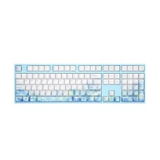 Клавиатура, Varmilo, Jasmine VA108M, VA108MA048A3A2A06A040, Cherry MX Red switch, 108 клавиш, Hot-swap - нет, Механическая, Подсветка - белая, Проводная - Mini USB, Англ/Рус, Красный