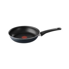 Сковорода, Tefal, Intense 4219124, 24см, Алюминий, Антипригарное Titanium non-stick 2X, Для газовых/керамических/электрических плит, Фиксированная ручка, Черный