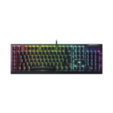 Клавиатура, Razer, BlackWidow V4 X, RZ03-04700800-R3R1, Игровая, Механические переключатели Razer Green Mechanical Switch, Подсветка: Razer Chroma™ RGB, Подключение: Проводное, 6специализированных клавиш макросов, Рус, Чёрный