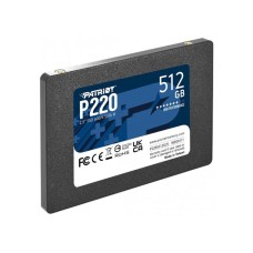 SSD накопитель 512 GB Patriot P220, 2.5", SATA III