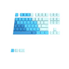 Набор колпачков на клавиатуру Glorious GPBT Keycaps Carribean Ocean, Blue