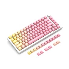Набор колпачков на клавиатуру Glorious GPBT Keycaps Grapefruit, Pink