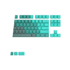 Набор колпачков на клавиатуру Glorious GPBT Keycaps Rain Forest, Green