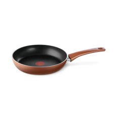 Сковорода, Tefal, Maxima 4222124, 24см, Алюминий, Антипригарное покрытие Titanium, Для всех типов плит, Фиксированная ручка, Бронзовый