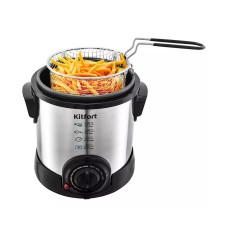 Фритюрница Kitfort КТ-2009, Black-Steel