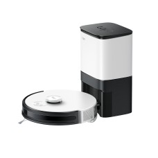 Робот-пылесос, TP-Link, Tapo RV30 Plus, Объём пылесборника 350 мл, Влажная уборка, Резервуар для воды 300 мл, Ёмкость аккумулятора 5000 мАч, Датчик LiDAR и гироскоп, Максимальная мощность всасывания 4200 Па