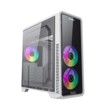 Компьютерный корпус, Gamemax, G561 FRGB, 12596100052, Mid-Tower, ATX/mATX/Mini-ITX, USB3.0*1 / USB2.0*2, HD-Audio, Кулер 3*12см RGB, Высота процессорного кулера 156мм, Длина VGA 370мм, Количество отсеков 2*3,5