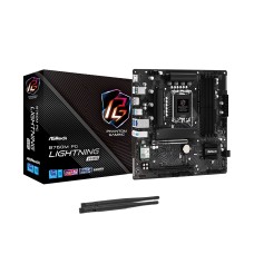 Материнская плата ASRock B760M PG LIGHTNING WIFI LGA1700 4xDDR5 4xSATA 3xM.2 HDMI DP mATX