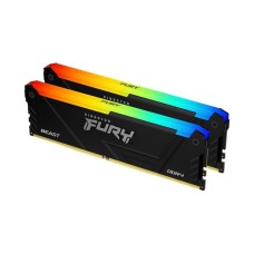 Модуль памяти Kingston Fury Beast RGB KF432C16BB12AK2/32WP DDR4 DIMM 32Gb(2x16Gb) 3200MHz CL16