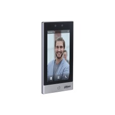 Контроллер доступа, Dahua, DHI-ASI7213S-W, 7-дюймовый ЖК-дисплей с разрешением 1024  600, 2 Мп камера с двумя объективами