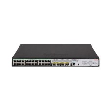 Коммутатор, H3C, LS-5120V3-28F-LI-GL, Управляемый L3, 24 порта 1000M SFP, 2 порта combo SFP/RJ45 1000M, 2 порта 1000M SFP+, AC 100~240 В, -10°C ~ +55°C