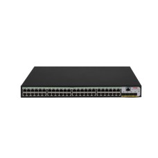 Коммутатор, H3C, LS-5120V3-52S-PWR-LI-GL, Управляемый L3, 48 портов 10/100/1000M (PoE 370Вт, 802.3af/at), 4 порта 1000M SFP+, AC 100~240 В, -10°C ~ +55°C