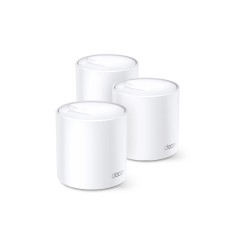 Беспроводная MESH-система Wi-Fi, TP-Link, Deco X20(3-pack), AX1800, Wi-Fi 6, 2,4 ГГц/5 ГГц, 802.11a/b/g/n/ac/ax, 2 порта 10/100/1000M WAN/LAN, 3 модуля в комплекте