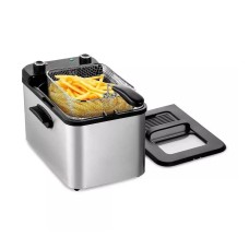 Фритюрница KitFort КТ-4077, серебристый
