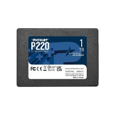 Твердотельный накопитель SSD 1 Tb SATA 6Gb/s Patriot P220 P220S1TB25 2.5" 3D TLC
