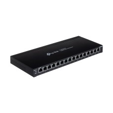 Коммутатор, TP-Link, TL-SG2016P, Управляемый L2, JetStream, 16 портов RJ45 10/100/1000 Мбит/с, порты 1-8 802.3af/at 120W