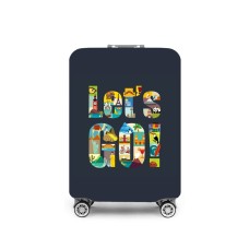 Чехол для чемодана, Travelsky, Lets Go L, Для чемоданов размером 28"~30", Полиэстер, Мультиколор