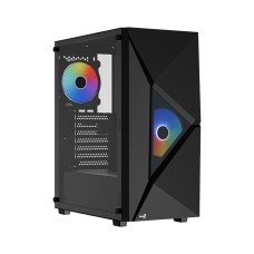 Корпус ATX midi tower AeroCool, Player-G-BK-v1, (без БП), black Case