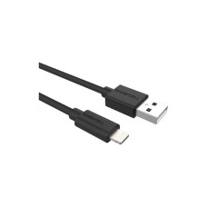 Интерфейсный кабель, Duracell, USB5012A, USB-A на Lightning, Нейлон, MFI, 3A/5V, Скорость передачи данных 480 Мбит/сек, 1 м, Чёрный