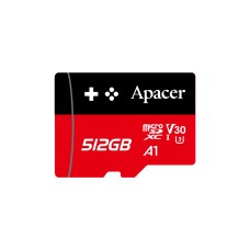 Карта памяти Micro SDXC 512Gb Apacer, Class 10 UHS-I U3