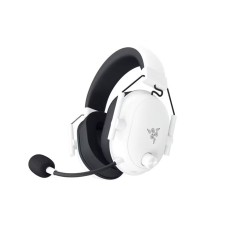 Гарнитура, Razer, BlackShark V2 HyperSpeed - White Edition, RZ04-04960200-R3M1, Игровая гарнитура, THX Spatial Audio, 12 - 28000 Гц, 60дБ, 32 Ом, 50 мм, Беспроводные, Белый