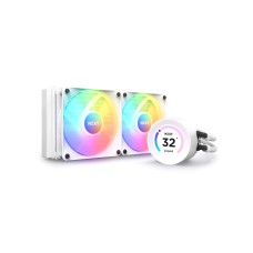 Кулер с водяным охлаждением, NZXT, Kraken Elite 240 RGB, RL-KR24E-W1, Intel : LGA 1700, 1200/115X, Core i9/Core i7/Core i5/Core i3/Pentium/Celeron, AMD : AM5/AM4/sTRX4*/TR4*, Ryzen 9/Ryzen 7/Ryzen 5/Ryzen 3/Threadripper, TDP 250W, 2*120мм F120 RGB Core Fa