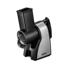 Тёрка электрическая, Kitfort, КТ-1392, 3 насадки, Скорость вращения насадок 1200–1400 об/мин, Длина шнура 1 м, Мощность 350 Вт, Черный